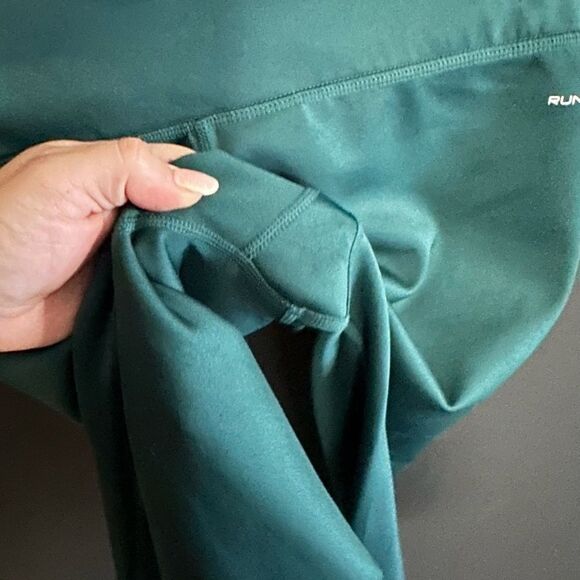 Saucony SCOOT CROP 2.0 - WOMEN'S Leggings Emerald Green Size Small - Picture 11 of 11